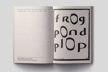 Load image into Gallery viewer, Dom Sylvester Houédard: FrOg pOnd plOp
